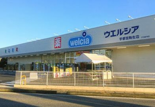 ドラックストア　ウエルシア宇都宮駒生店（ドラッグストア）まで1144m