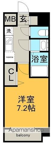 メイクスデザイン鶴舞の間取り写真