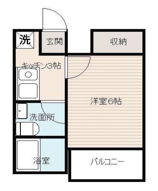 ＪＲ京浜東北線 西川口駅 徒歩15分 3階建 築6年の間取り写真