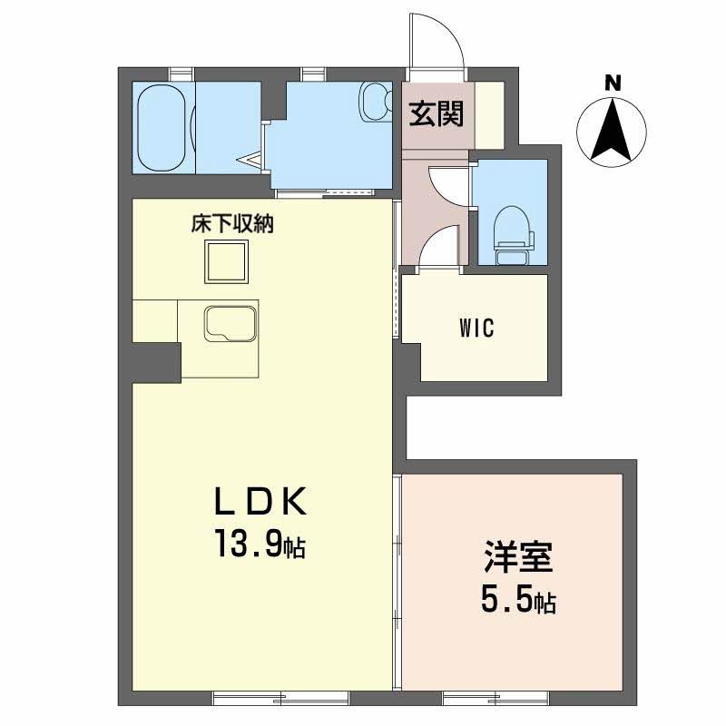 MAST COURT 神照の間取り写真