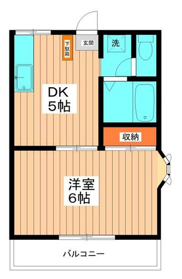 エステートピア常盤台IIの間取り写真