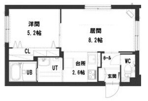 【札幌市北区北三十一条西のマンションの間取り】