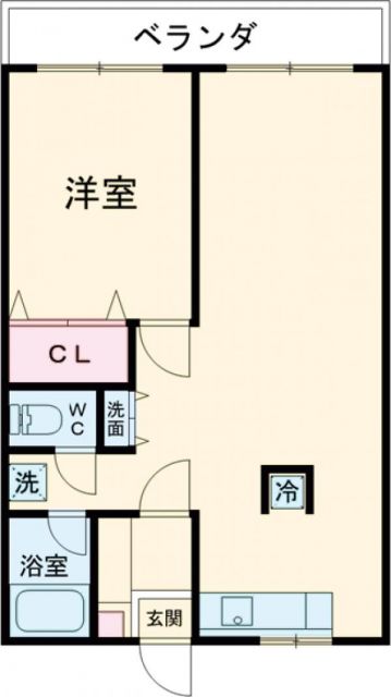 メゾンドタカの間取り