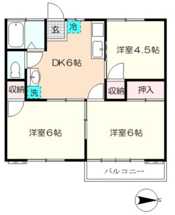 C-Forestの間取り