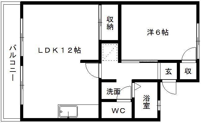 サニーライフの間取り