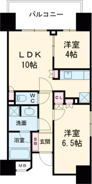 ザ・パーククロス錦糸町レジデンスの間取り