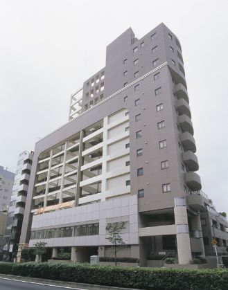 文京区春日のマンションの建物外観