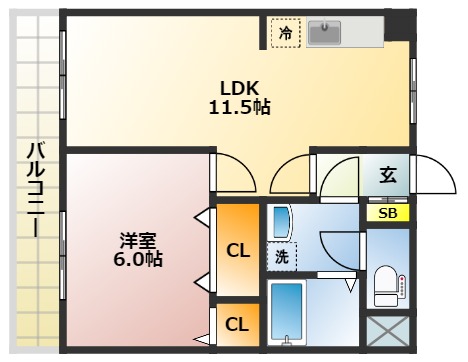 ルミエールときわ台の間取り