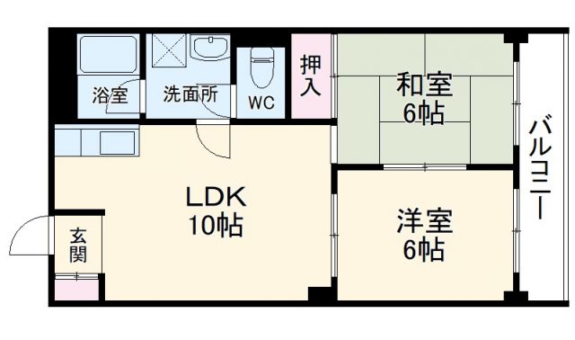 メイプルリーフ嵐山の間取り