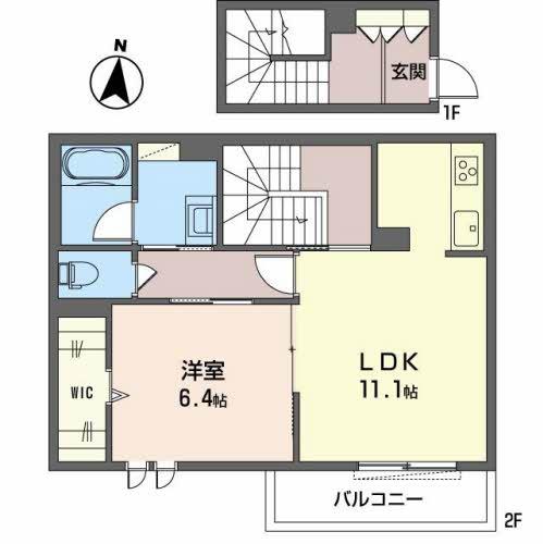 シャーメゾン　ベル　クリケットの間取り