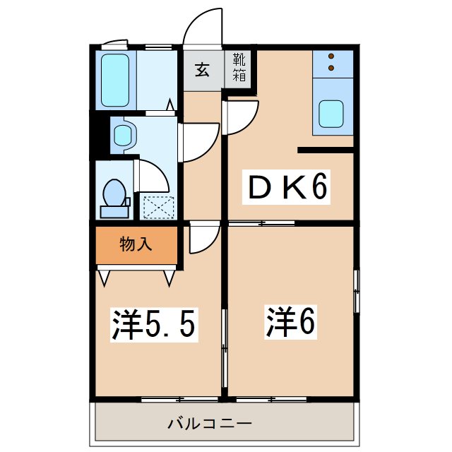 エスポワール日吉の間取り