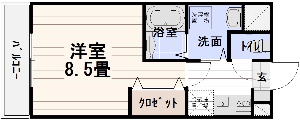 ミルキーウェイ1の間取り