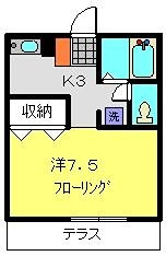 Ｋ’Ｓ横浜の間取り