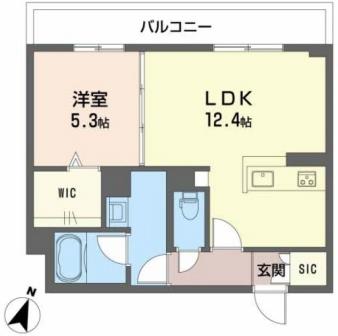 エクセレントガーデンヒルズA棟の間取り