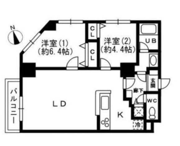 KDXレジデンス秋葉原の間取り