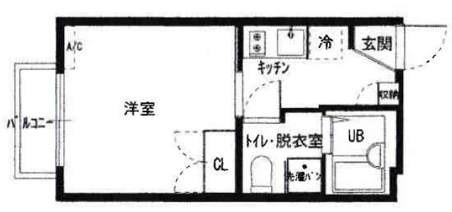 ハイツケンユーの間取り