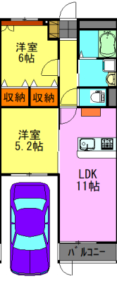 ベイサイドシティ・蘇我南町の間取り