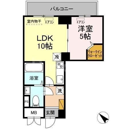 D-ROOM NOBUTOの間取り