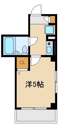 川崎市川崎区新川通のマンションの間取り