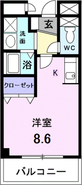 リーヴァ神石の間取り