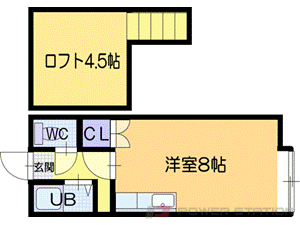 レスポアール文京台の間取り