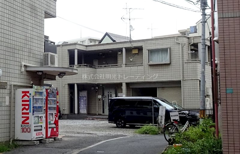 清水学生会館A館の建物外観