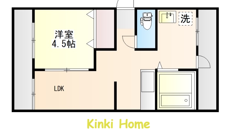 マンション和歌山の間取り