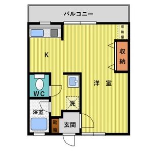 パールマンション月ヶ丘の間取り