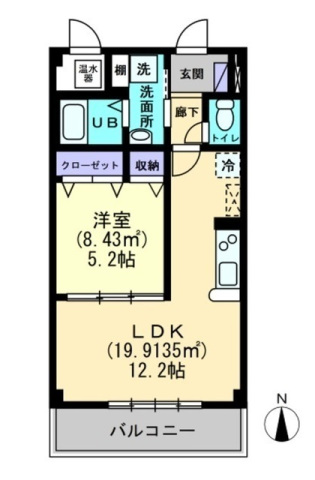 【イクエーション スペースの間取り】