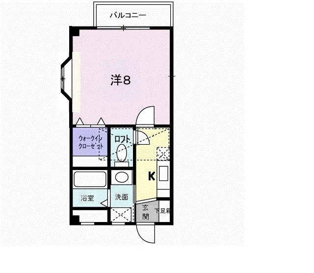 プラシードＩの間取り