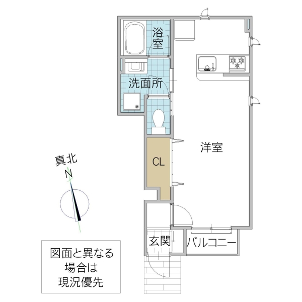 レーガベーネ中荒川沖町の間取り