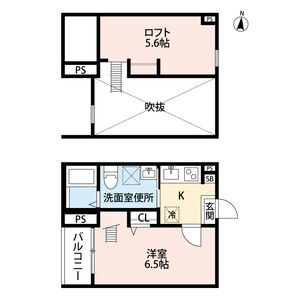 AQUA源兵衛町(アクアゲンベエチョウ)の間取り