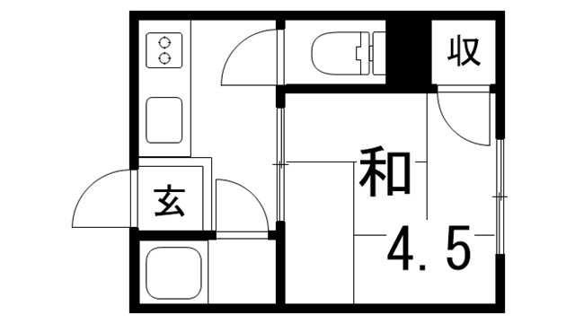 すみれマンションの間取り