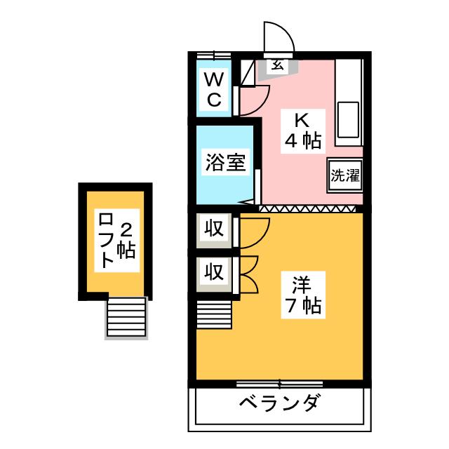 シャトーＭＹの間取り