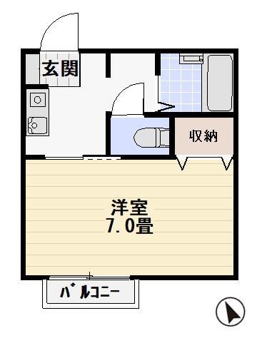 コンコルド・ナナ　Ｂ棟の間取り