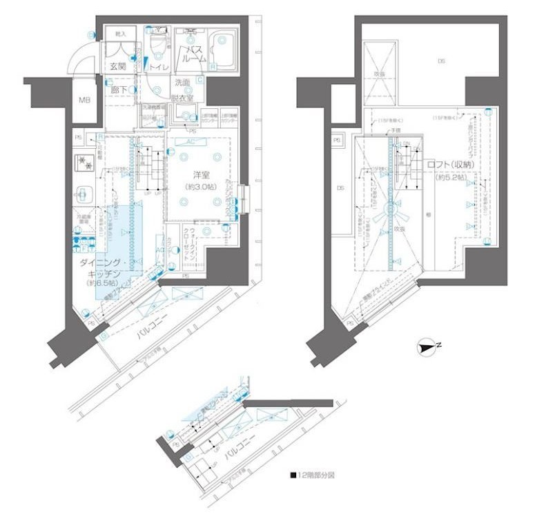 ZOOM新宿御苑前の間取り