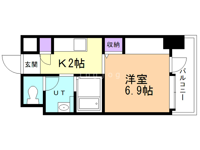 ピュア東彩館の間取り