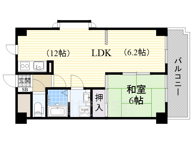 シンケビルTWINの間取り