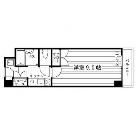 学生会館 Uni E’meal 京都伏見[食事付き]の間取り