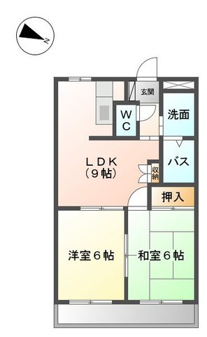 ロイヤルメゾン武雄の間取り