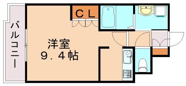 遠賀郡遠賀町大字別府のアパートの間取り