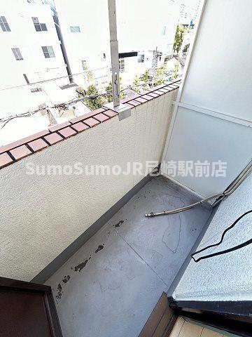 バルコニー　広々としたバルコニーです