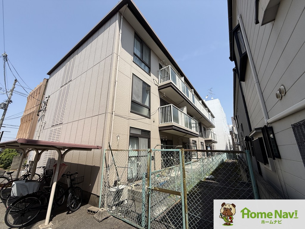 バルコニー　東向きです。