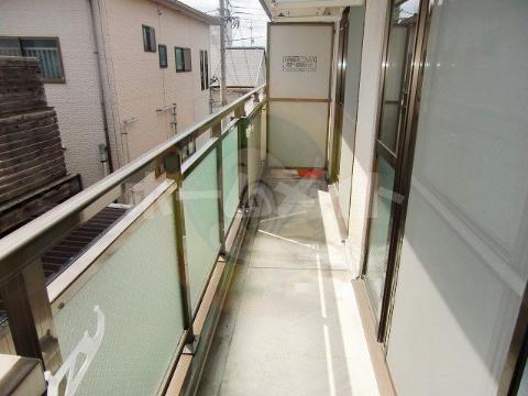 パステル新堂　バルコニー　ベランダ