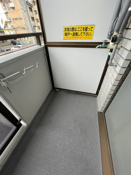 バルコニー　※別部屋の写真です。
