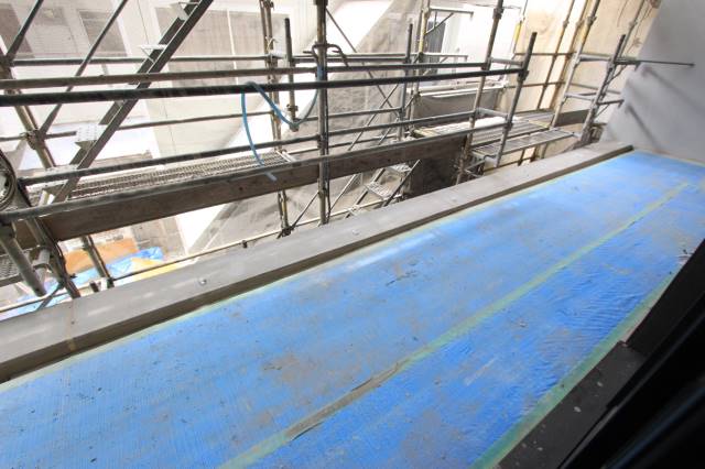 バルコニー　広く使えるバルコニー