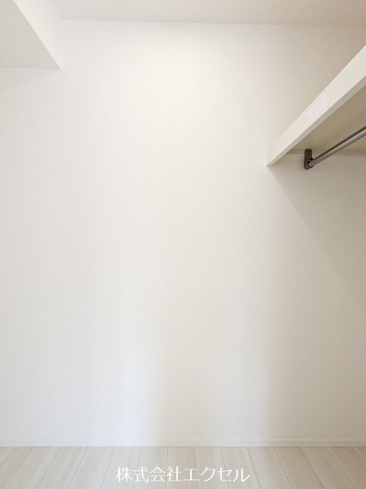 収納　ウォークインクローゼットです。