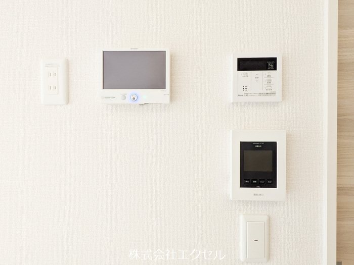 セキュリティ　モニター付きインターホンです。