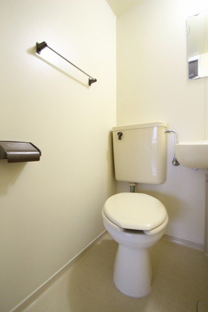トイレ　同物件、別号室のものです。