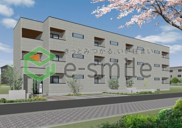 建物外観　※イメージ（建築中）